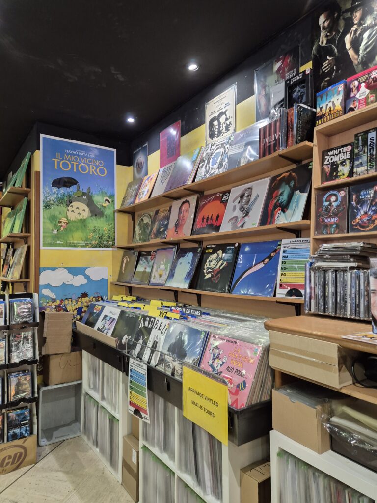 Tienda de discos y vinilos