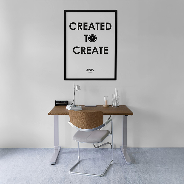 Póster "Created to Create"