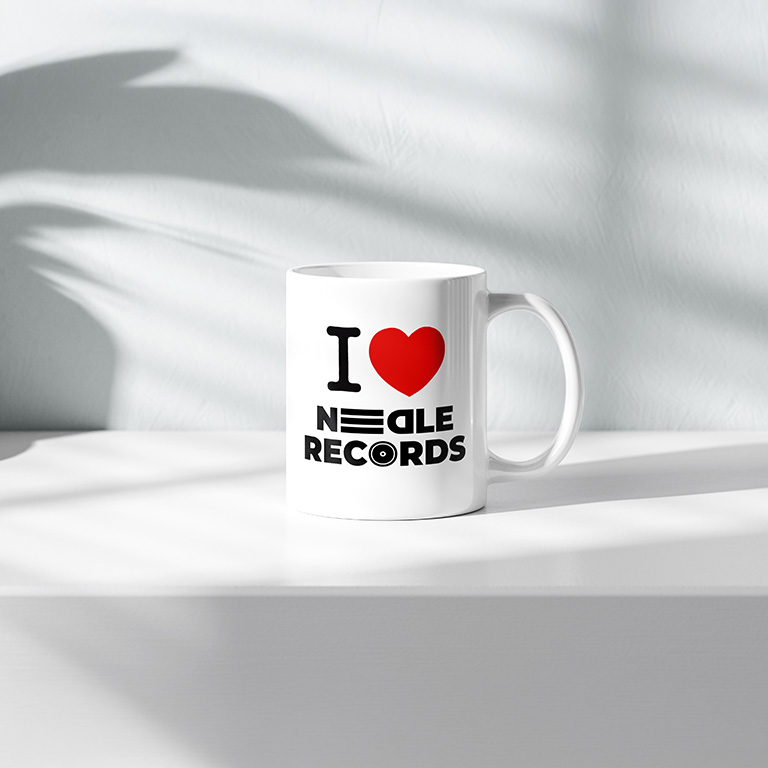 Taza "I Love Needle Records"